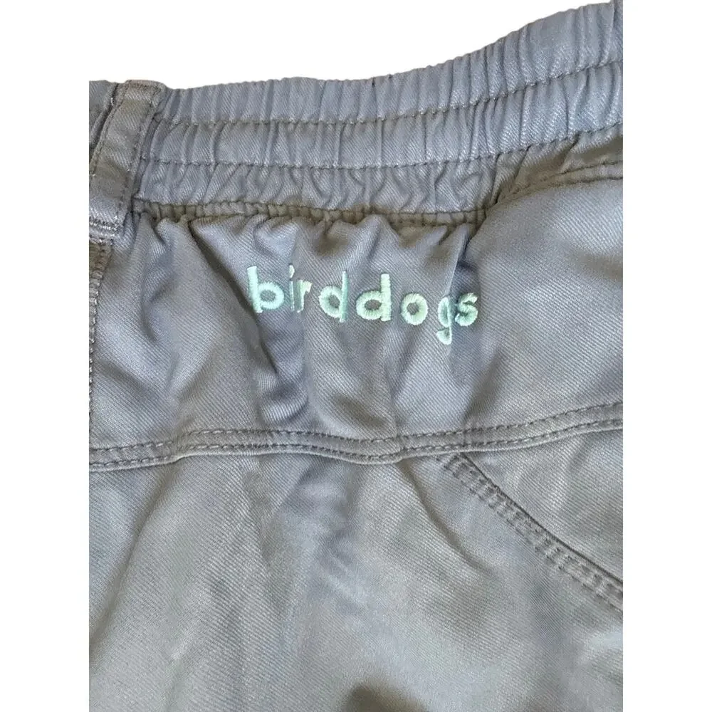 Birddogs Gray & Orange Shorts Size Large